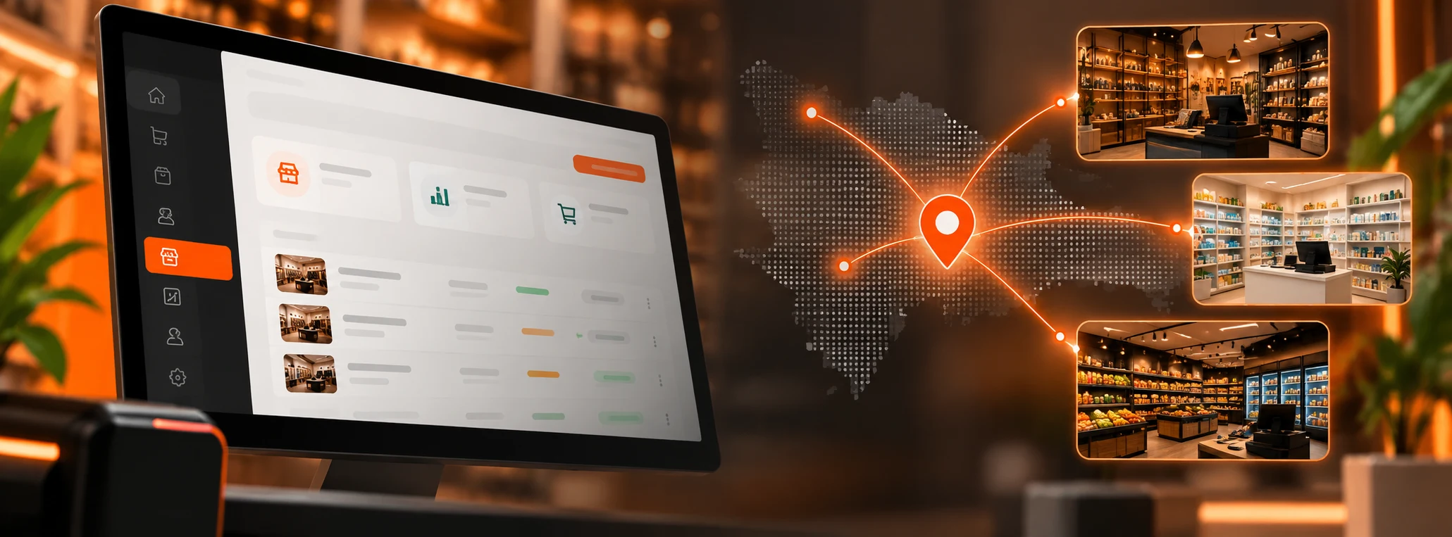 Punto de venta y red de sucursales conectadas con Merivali POS